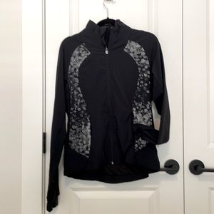 Lululemon black running jacket